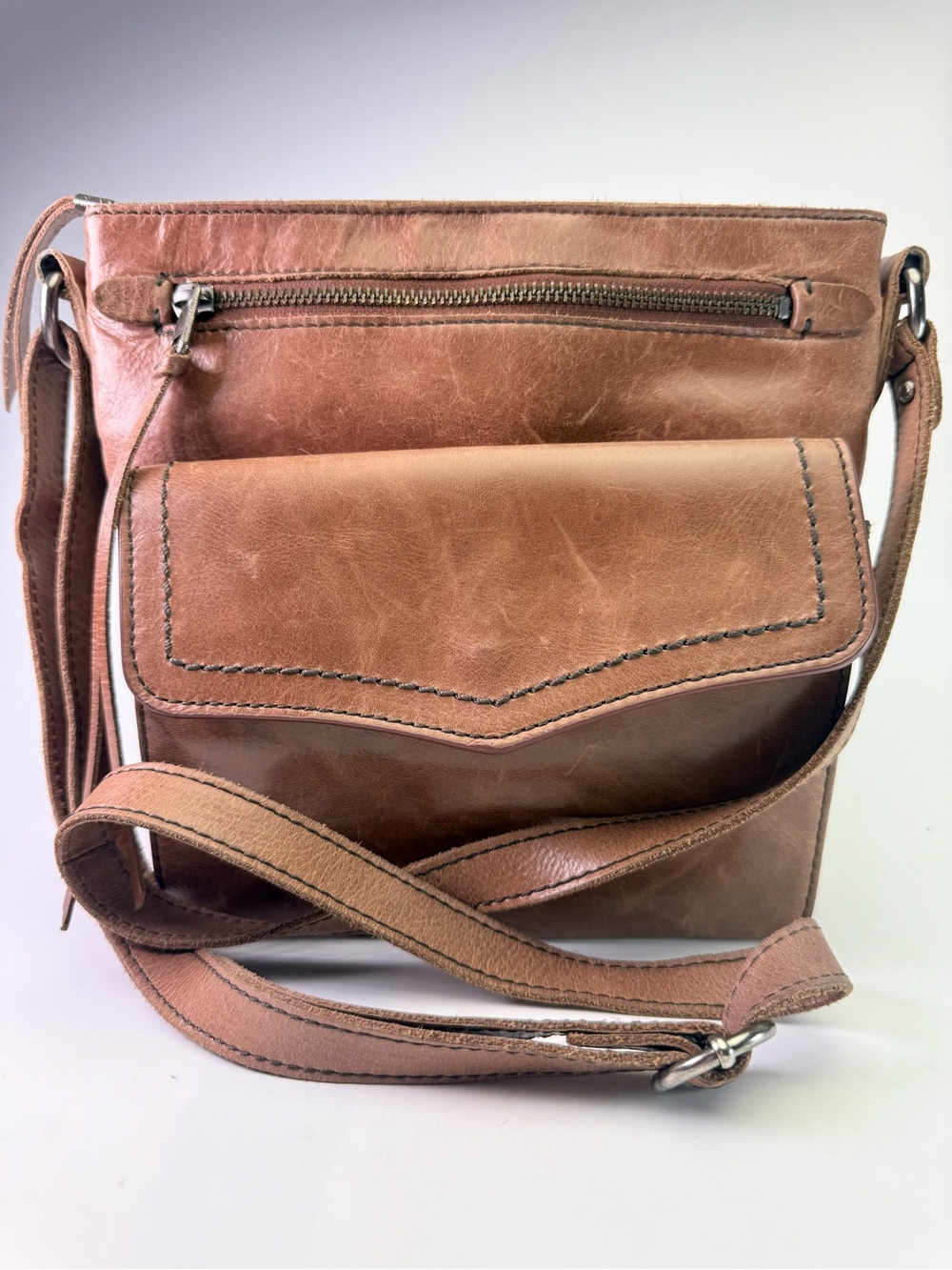 The Sak Ventura Flap Crossbody Brown